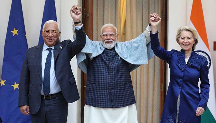 ఇండియా-ఈయూల మధ్య కుదిరిన స్వేఛ్చ వాణిజ్య ఒప్పందం