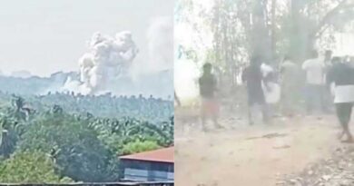 కేరళలొని త్రిస్సూర్‌లో ఓ బాణసంచా కేంద్రంలో భారీ పేలుడు-6 మంది మృతి