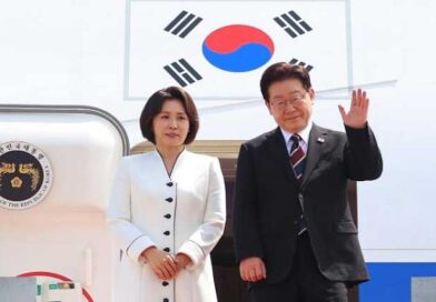 భారత్ కు చేరుకున్న దక్షిణ కొరియా అధ్యక్షుడు లీ జే-మ్యూంగ్