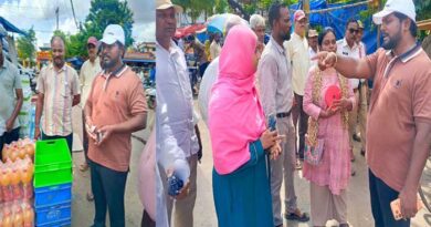 కూరగాయాల మార్కెట్ ప్రాంతాలలో ట్రాఫిక్ నియంత్రణ చర్యలు-కమీషనర్