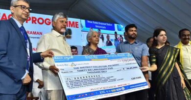 సంక్షోభంలో ఉన్న రాష్ట్రానికి నిర్మాలాసీతారామన్ సహకారం-సీ.ఎం చంద్రబాబు