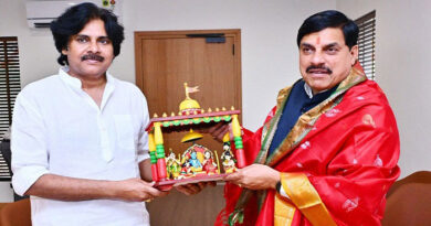 ఉప ముఖ్యమంత్రి పవన్ కళ్యాణ్ తో మధ్యప్రదేశ్ ముఖ్యమంత్రి మోహన్ యాదవ్ భేటీ