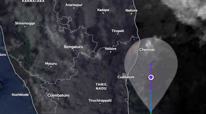 బలహీన పడుతున్న’దిత్వా’ తుపాను