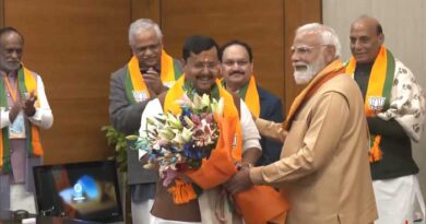 బీజెపీ 12వ జాతీయ అధ్యక్షుడిగా అధికారికంగా బాధ్యతలు స్వీకరించిన నితిన్ నబీన్