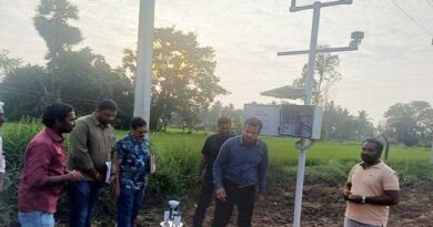 జిల్లాలో 9 నూతన ఆటోమెటిక్ వెదర్ స్టేషన్లను ఏర్పాటు-కలెక్టర్ హిమాన్షు శుక్ల