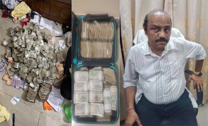 మైనింగ్ శాఖ‌లో డిప్యూటీ డైరెక్ట‌ర్ ఇంట్లో రూ.4 కోట్ల న‌గ‌దును స్వాధీనం