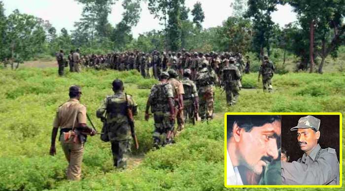 పోలీసుల ఎదుటు లొంగిపోయిన మావోయిస్టు అగ్రనేతలు దేవ్‌జీ,మల్లా రాజిరెడ్డిలు