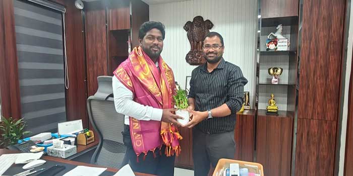 నగరపాలక సంస్థ నూతన హెల్త్ ఆఫీసర్ గా దినేష్