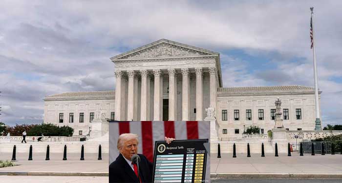 టారిఫ్ లపై ట్రంప్ కు గొడ దెబ్బ-సుప్రీం కోర్టు చెంపదెబ్బ