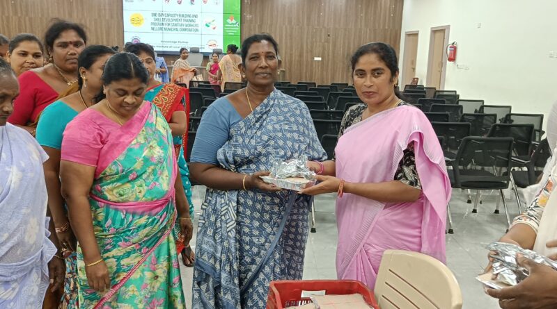 పరిశుభ్రత సిబ్బందికి సామర్థ్య అభివృద్ధి-నైపుణ్య శిక్షణ