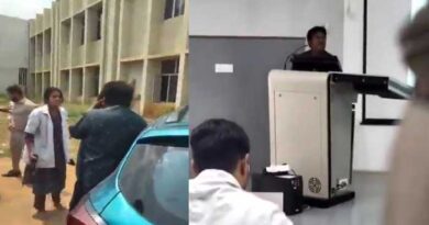 ప్రేమ పేరుతో వేధింపులు-మెడికల్ కాలేజీలో ప్రోఫసర్ కు చెప్పు దెబ్బలు ప్రేమ పేరుతో వేధింపులు-మెడికల్ కాలేజీలో ప్రోఫసర్ కు చెప్పు దెబ్బలు