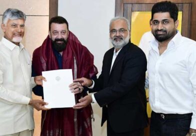 సీఎం చంద్రబాబుతో బాలీవుడ్ స్టార్ సంజయ్ దత్ భేటీ