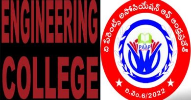 అదనపు ఫీజు వసూలు చేస్తున్న31 ప్రైవేట్ ఇంజనీరింగ్ కళాశాలలు చర్యలు తీసుకోవాలి-PAAP అదనపు ఫీజు వసూలు చేస్తున్న31 ప్రైవేట్ ఇంజనీరింగ్ కళాశాలలు చర్యలు తీసుకోవాలి-PAAP