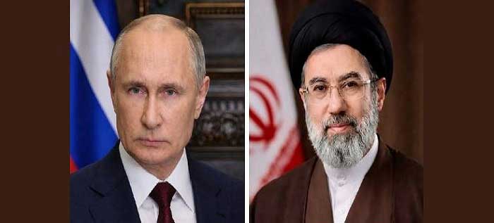 ఇరాన్ నూతన సుప్రీం లీడర్‌ అయతొల్లా మొజ్తాబాకు అభినందనలు తెలిపిన పుతిన్