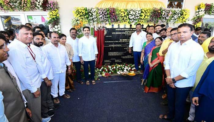 కూట‌మి ప్ర‌భుత్వం కృషితో క్రీడావికాసం-మంత్రి లోకేష్