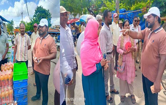 కూరగాయాల మార్కెట్ ప్రాంతాలలో ట్రాఫిక్ నియంత్రణ చర్యలు-కమీషనర్