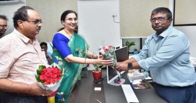 డీఎమ్ఈ గా బాధ్యతలు స్వీకరించిన డాక్టర్ఎ.విష్ణు వర్ధన్