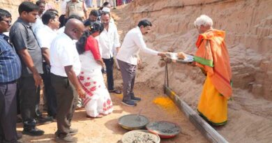 నెల్లూరులో 40 కోట్లతో తాగునీటి ప్రాజెక్టుకు శంకుస్థాపన చేసిన మంత్రి నారాయణ