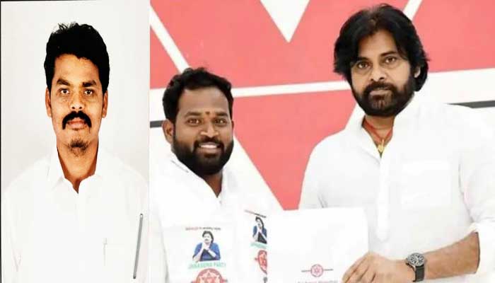 జనసేన ఎమ్మెల్యే అరవ శ్రీధర్ ప్రభుత్వ విప్ పదవికి రాజీనామా