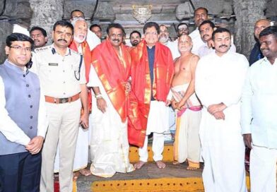 శ్రీవారిని దర్శించుకున్న కేంద్ర మంత్రి పీయూష్ గోయల్