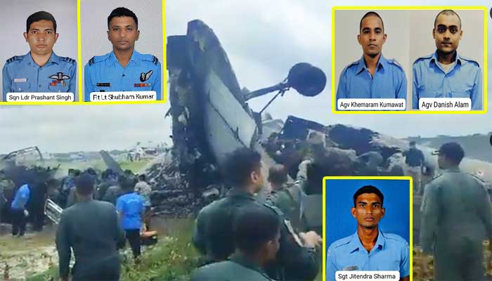 అస్సాంలో కూలిపోయిన IAF విమానం-ఐదుగురు మృతి