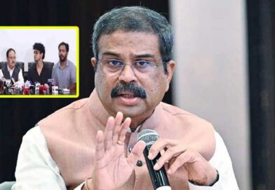 కేంద్ర విద్యాశాఖ మంత్రి ధర్మేంద్ర ప్రధాన్ రాజీనామా