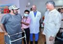 బాలకృష్ణని పరామర్శించిన చంద్రబాబు