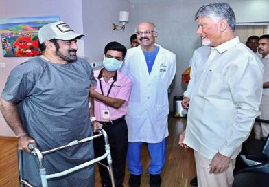 బాలకృష్ణని పరామర్శించిన చంద్రబాబు