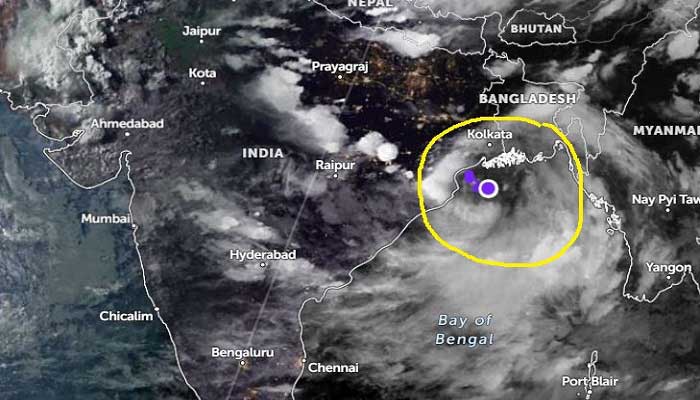 బంగాళాఖాతంలో బలపడిన వాయుగుండం