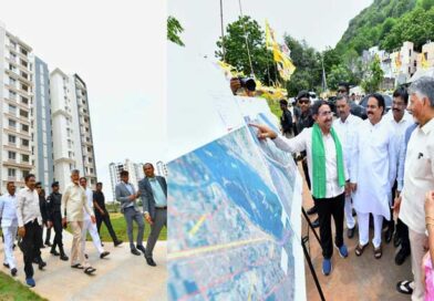 సీడ్‌ యాక్సిస్‌ రోడ్‌ ఫేజ్‌-2, స్టీల్‌ బ్రిడ్జిని ప్రారంభించిన సీఎం చంద్రబాబు