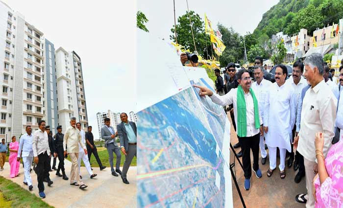 సీడ్‌ యాక్సిస్‌ రోడ్‌ ఫేజ్‌-2, స్టీల్‌ బ్రిడ్జిని ప్రారంభించిన సీఎం చంద్రబాబు