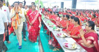 నెల్లూరులో ఘనంగా చండీ హోమం.. పాల్గొన్న మంత్రి నారాయణ