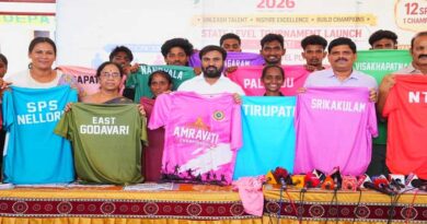 అమరావతి ఛాంపియన్షిప్లో పోటీల్లో14 వేల మంది క్రీడాకారులు,కోచ్లు,సిబ్బంది- శాప్ చైర్మన్ అమరావతి ఛాంపియన్షిప్లో పోటీల్లో14 వేల మంది క్రీడాకారులు,కోచ్లు,సిబ్బంది- శాప్ చైర్మన్