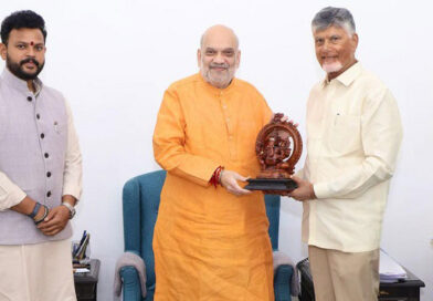 హోం మంత్రి అమిత్ షాతో భేటీ అయిన సీ.ఎం చంద్రబాబు