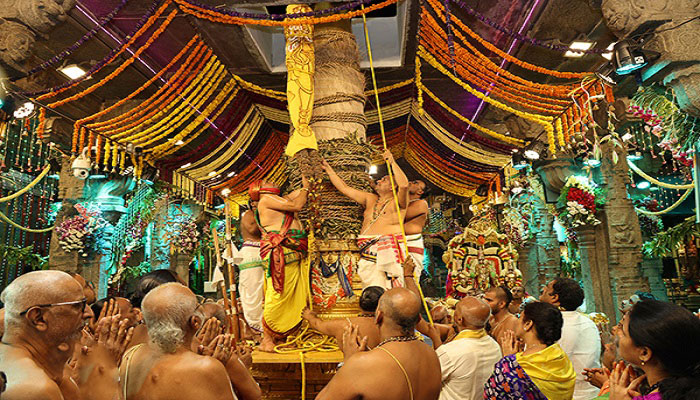 అక్టోబరు 11న శ్రీవారి నవరాత్రి బ్రహ్మోత్సవాలకు అంకురార్పణ
