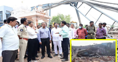 శ్రీసిటీలోని ‘టాబ్లెట్స్ ఇండియా లిమిటెడ్’లో బాయిలర్ పేలుడు-ఐదుగురు మృతి-కలెక్టర్ వెంకటేశ్వర్ శ్రీసిటీలోని ‘టాబ్లెట్స్ ఇండియా లిమిటెడ్’లో బాయిలర్ పేలుడు-ఐదుగురు మృతి-కలెక్టర్ వెంకటేశ్వర్